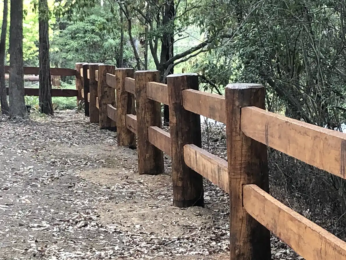wood fence image